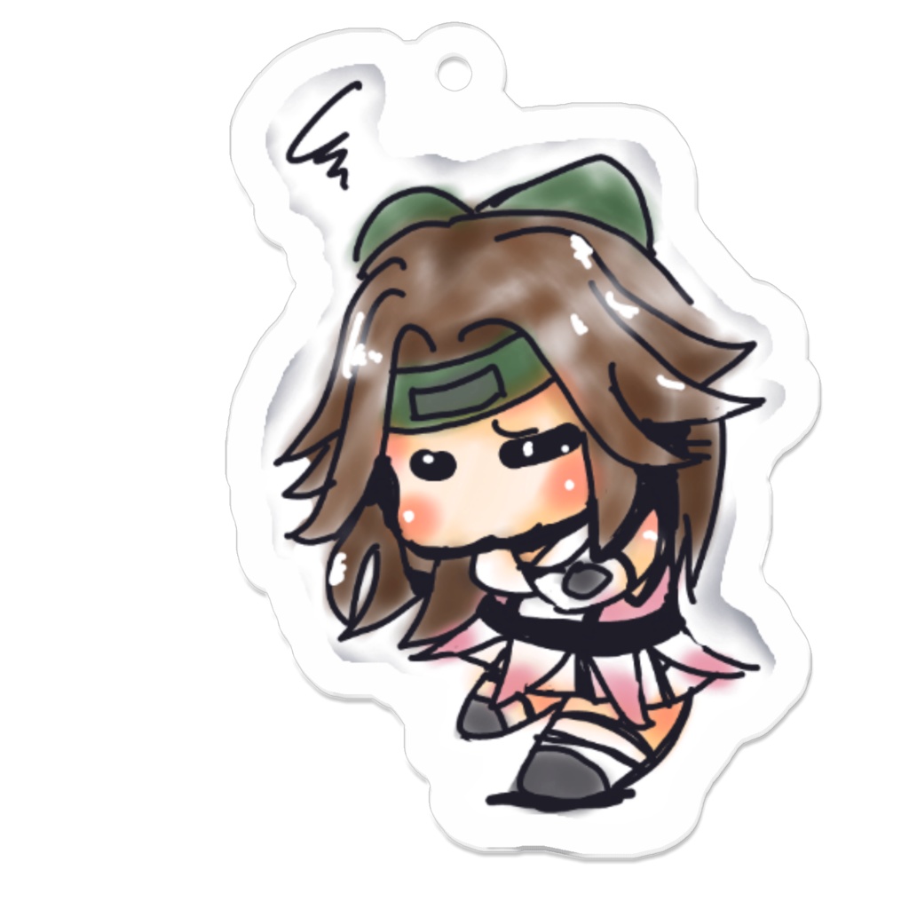 アクキー お悩み神通 イラスト付き