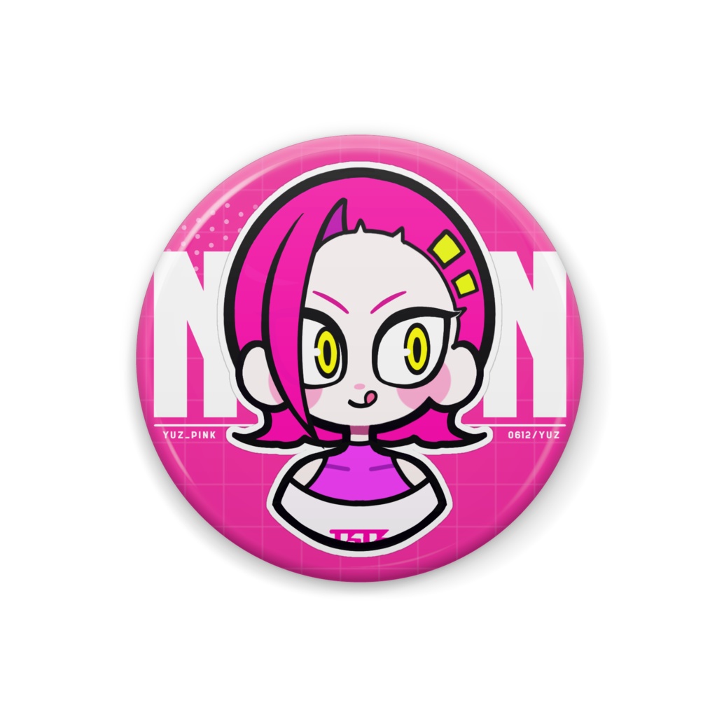 缶バッジ／ネオン