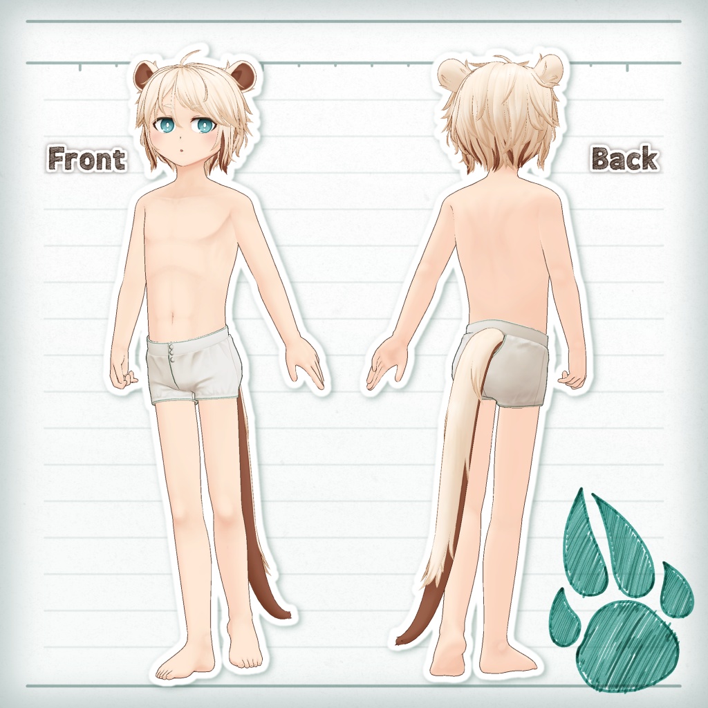 オリジナル3Dモデル「ノースワート」