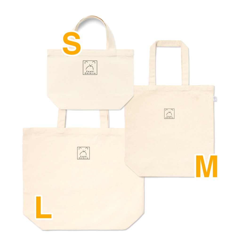 サインロゴトートバッグ【S.M.L】