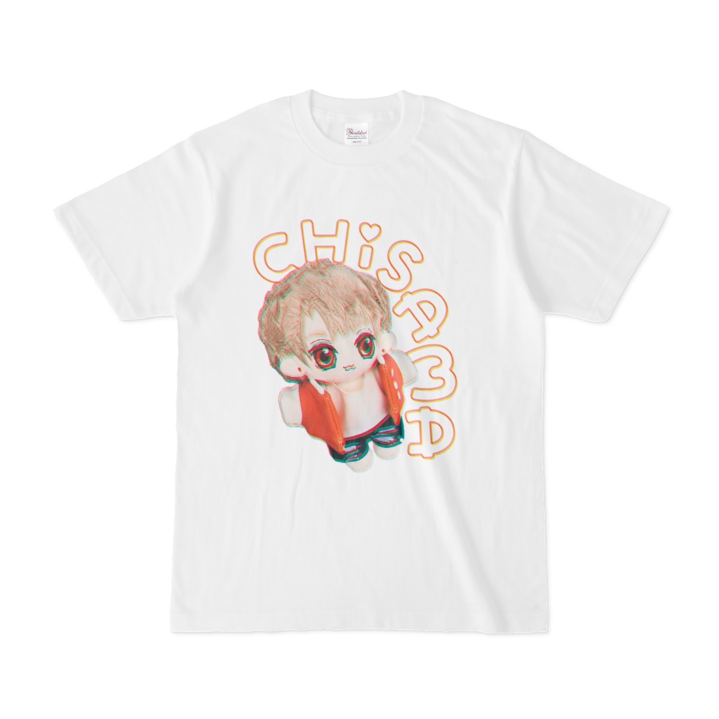 ちさまぬいグリッド Tシャツ