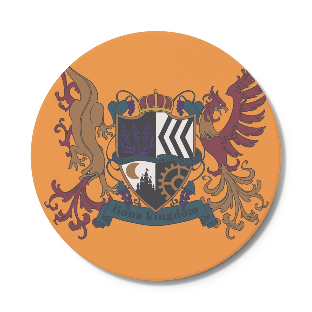 白雲石コースター〜エンブレム〜