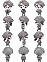 ピクスク用アバター【占い師】【納棺師】