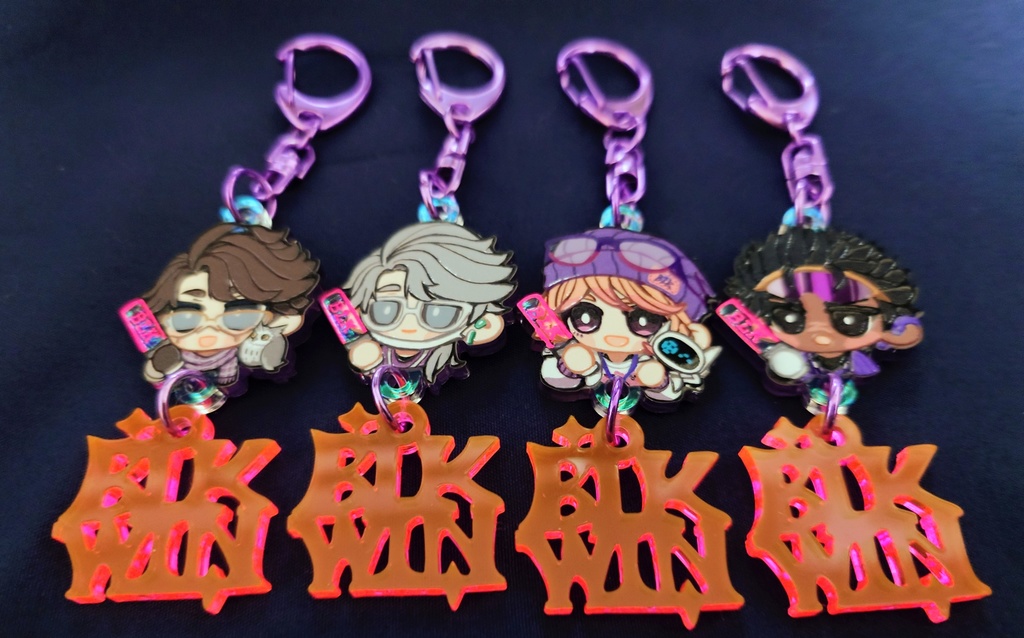 BLK戦隊アクリルキーホルダー