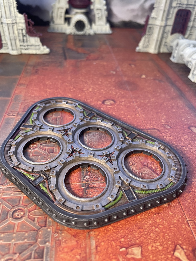 ウォーゲーム ミニチュア台座 STLファイル