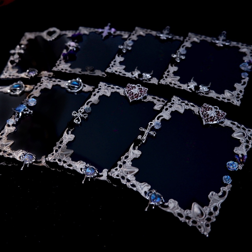 【B8】パープルクロスのトレカケース✝️