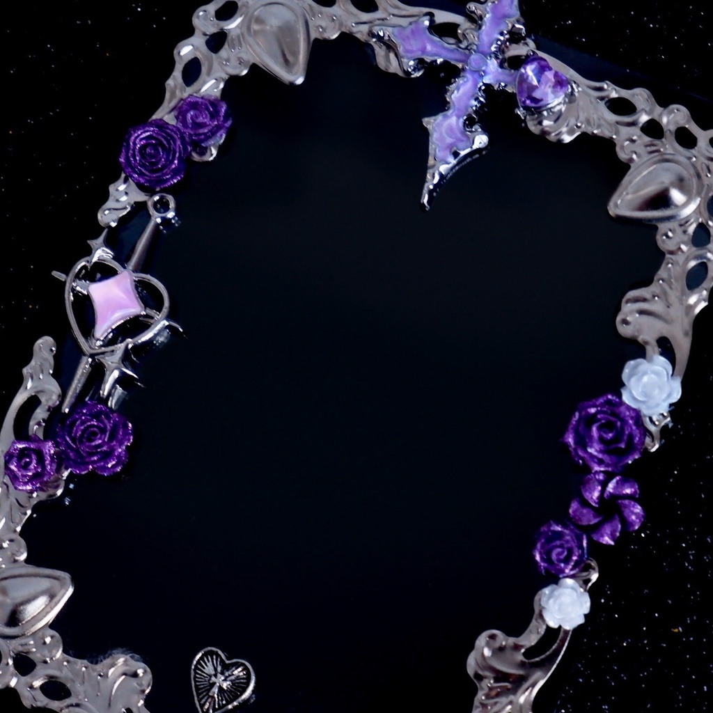 【B8】パープルクロスのトレカケース✝️