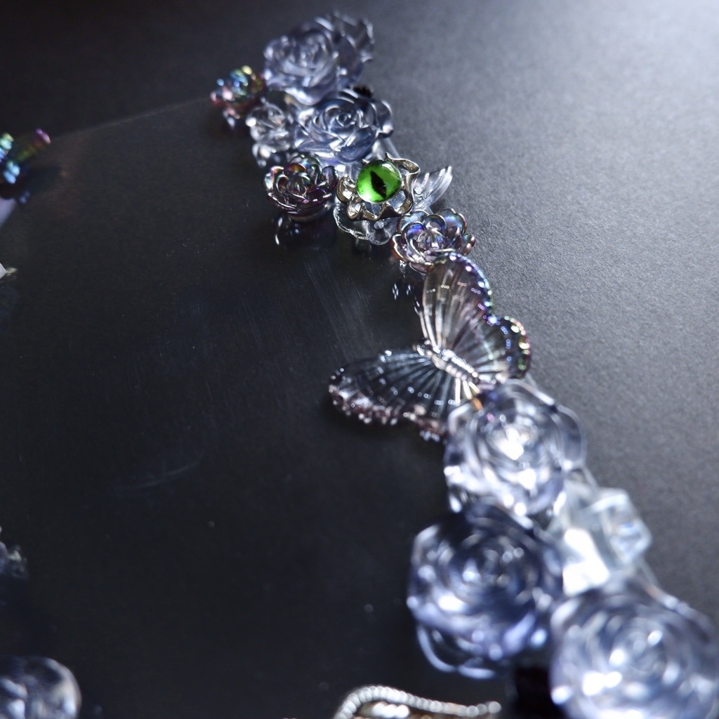 【B7 L版】黒いハートのブロマイドケース