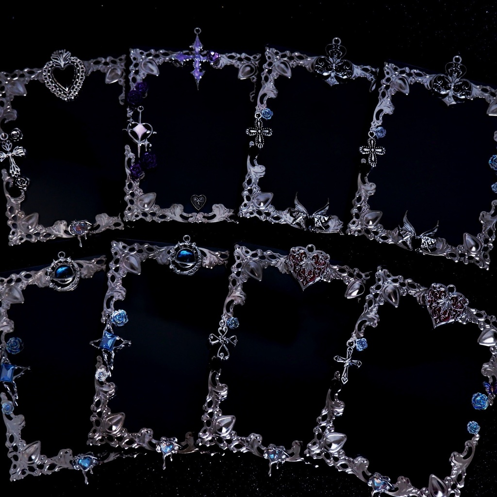 【B8】パープルクロスのトレカケース✝️