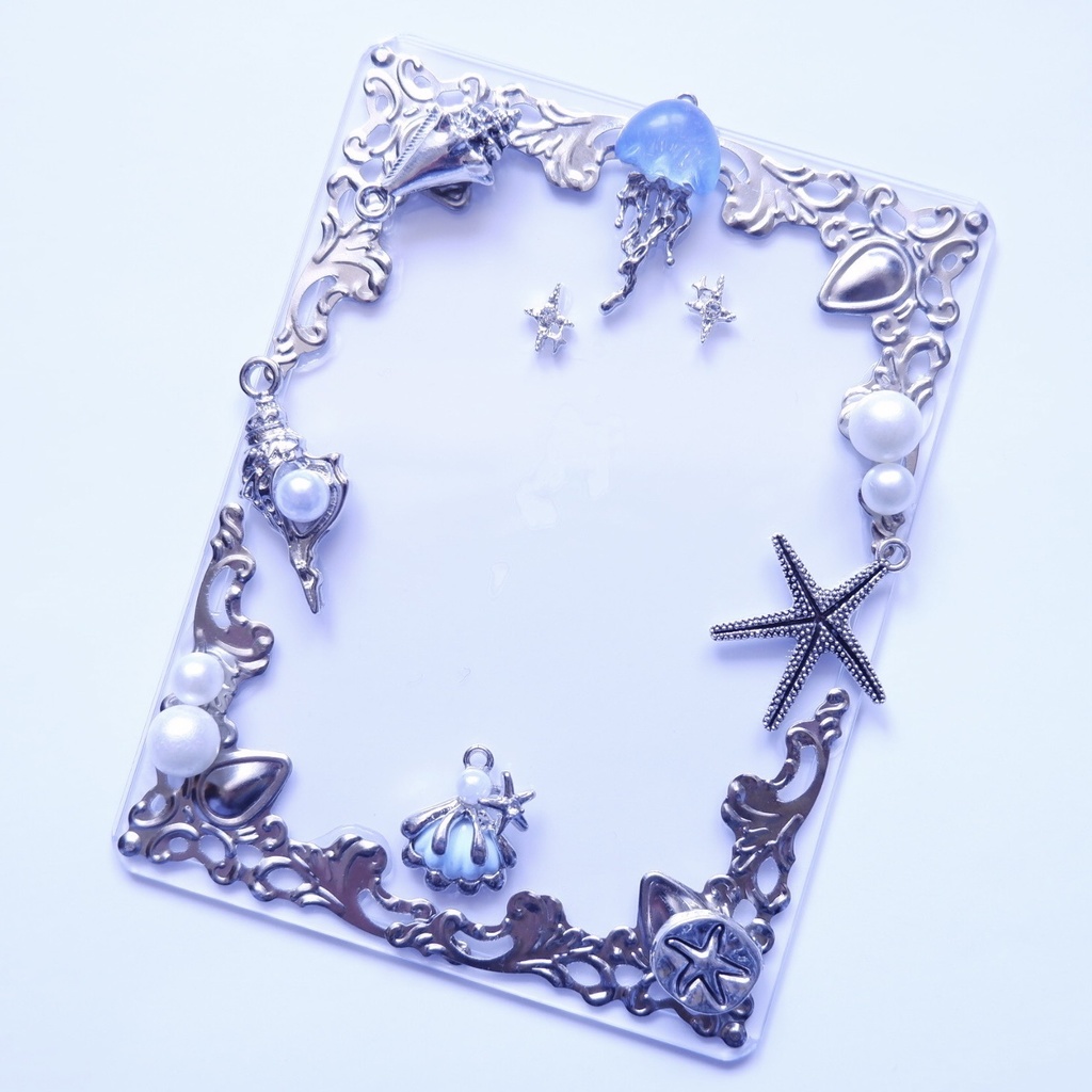 【B8】クラゲのトレカケース🪼🫧(ヒトデ)