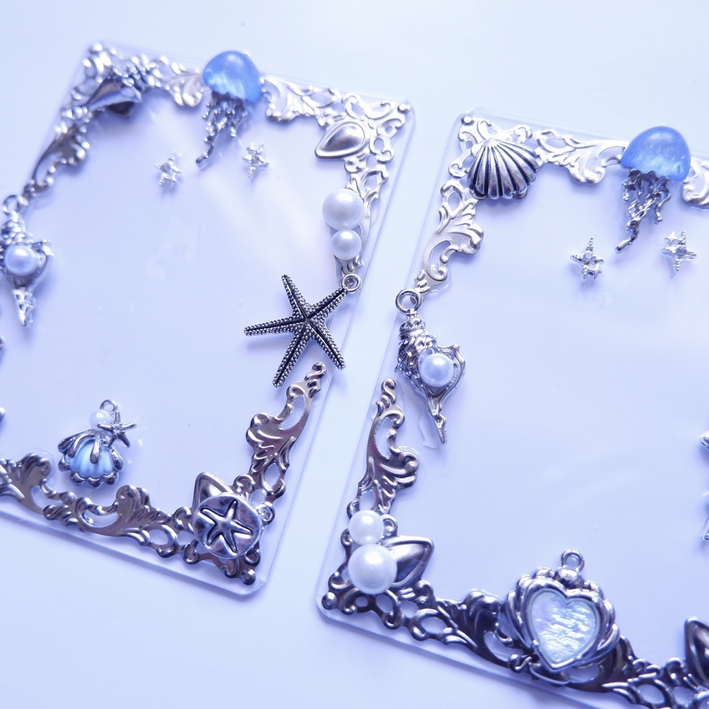 【B8】クラゲのトレカケース🪼🫧(ヒトデ)