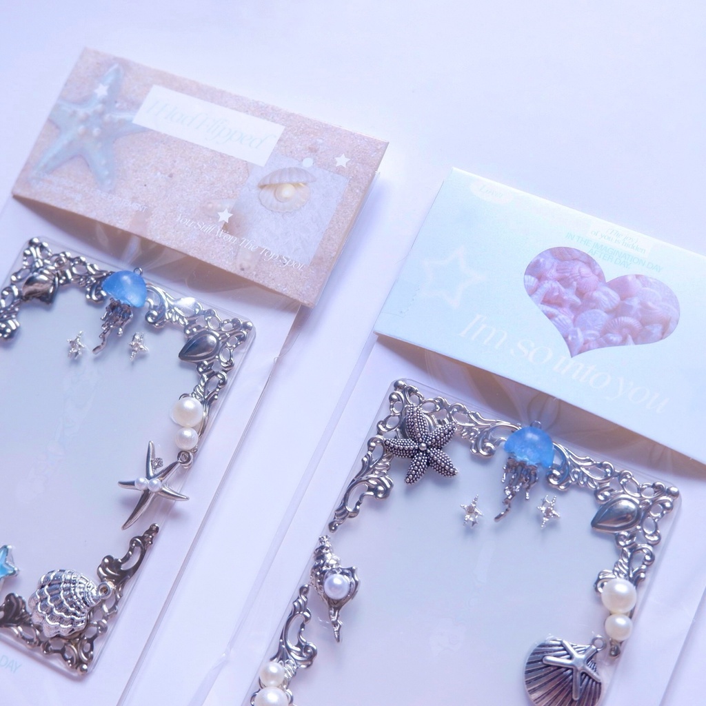 【B8】クラゲのトレカケース🪼🫧(ヒトデ)