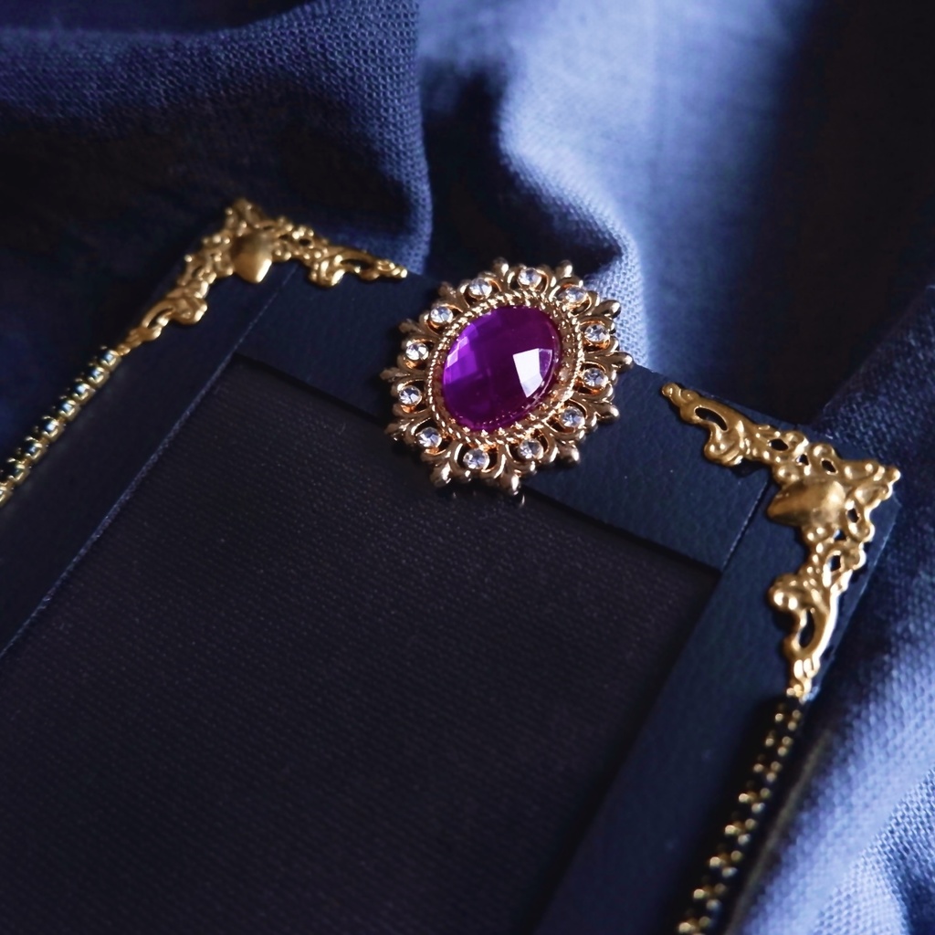 【B8】金の額縁トレカケース