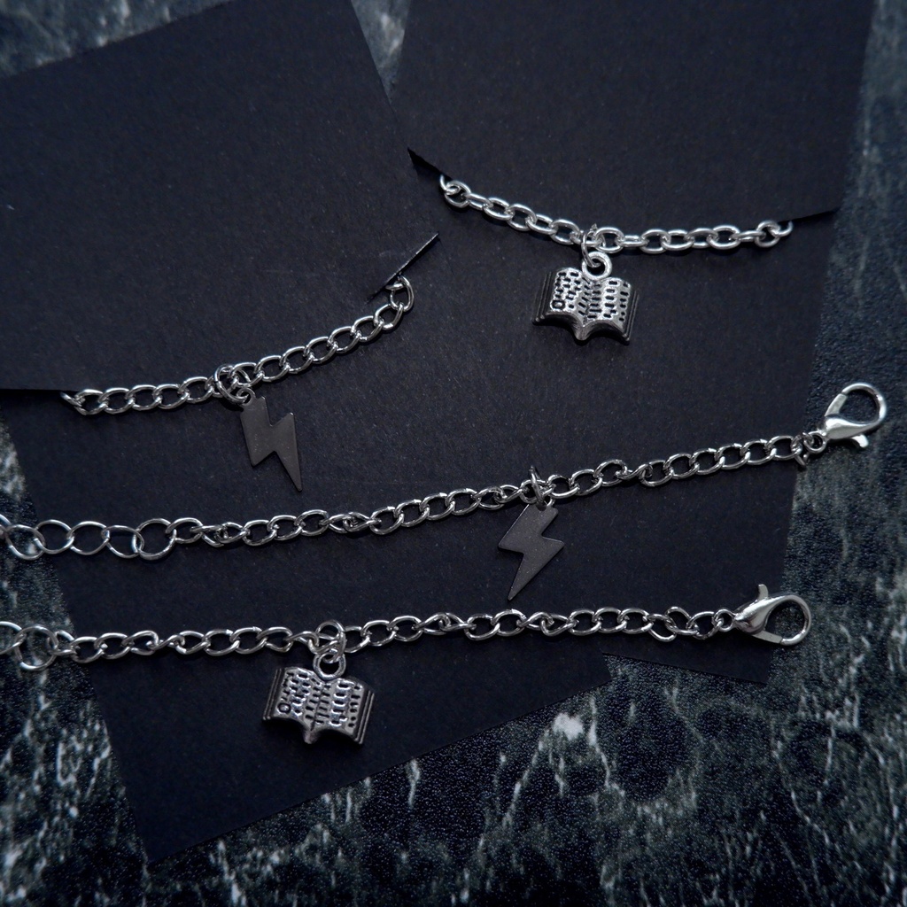 【ぬい用チャーム】カミナリチャーム・ブックチャーム