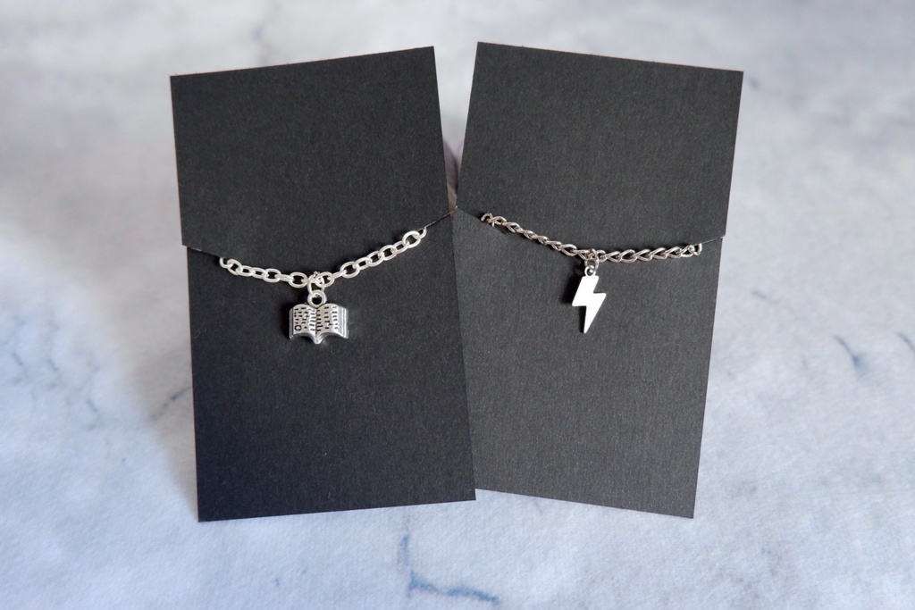 【ぬい用チャーム】カミナリチャーム・ブックチャーム