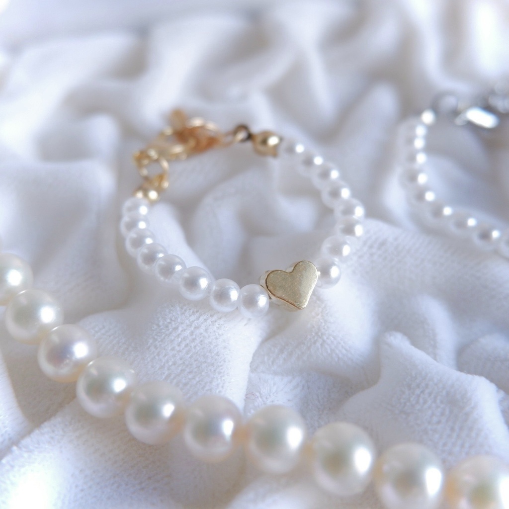 【ぬい用アクセサリー】小さいパールネックレス🐚🫧