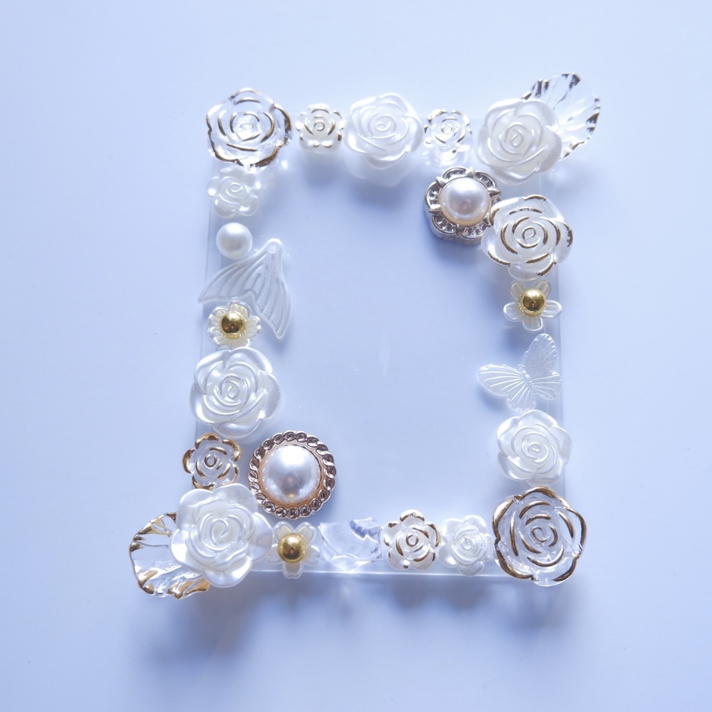 【B8】ホワイトローズのトレカケース