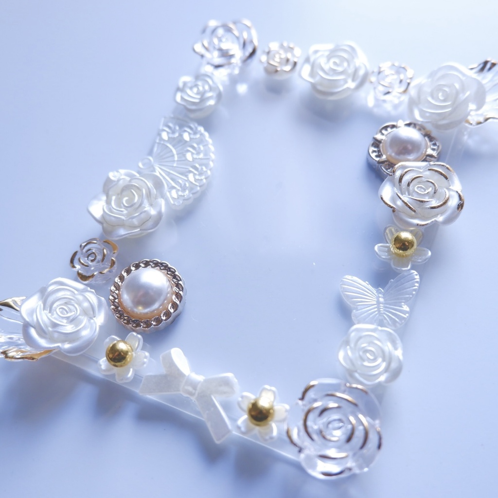 【B8】ホワイトローズのトレカケース②