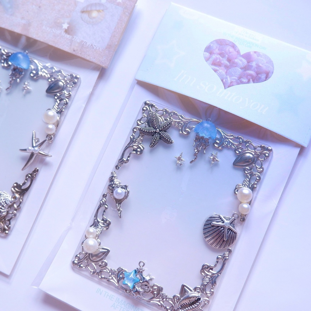 【B8】クラゲのトレカケース🪼🫧(カイガラ)