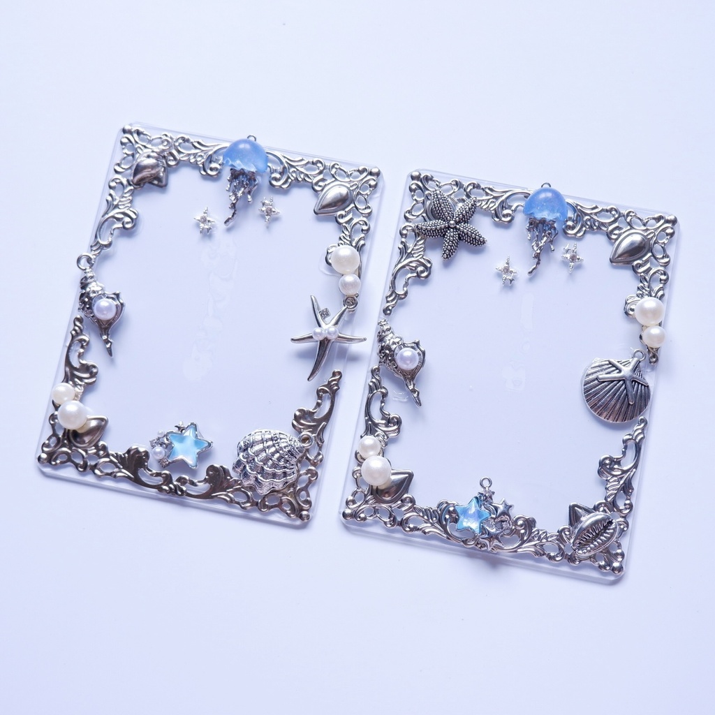 【B8】クラゲのトレカケース🪼🫧(カイガラ)