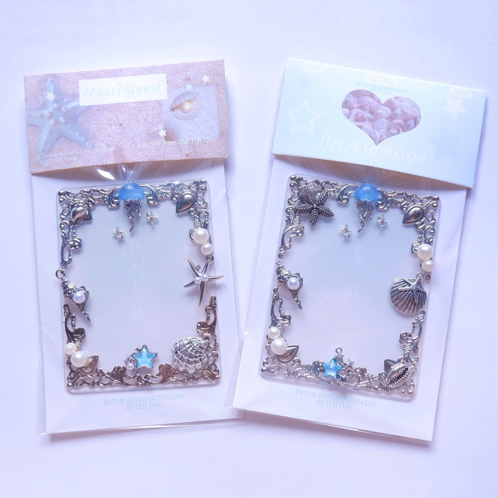 【B8】クラゲのトレカケース🪼🫧(カイガラ)