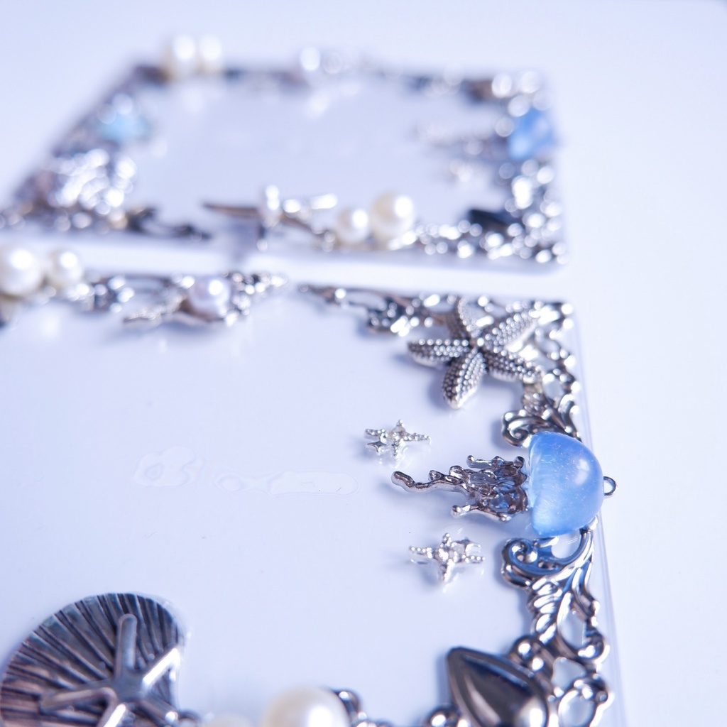 【B8】クラゲのトレカケース🪼🫧(カイガラ)