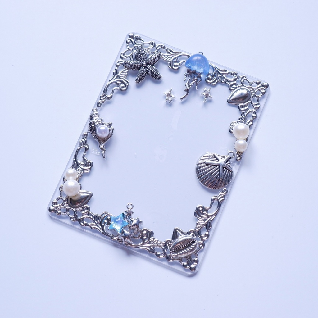 【B8】クラゲのトレカケース🪼🫧(カイガラ)