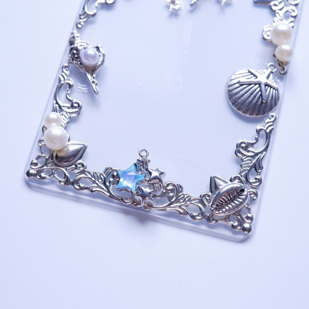 【B8】クラゲのトレカケース🪼🫧(カイガラ)