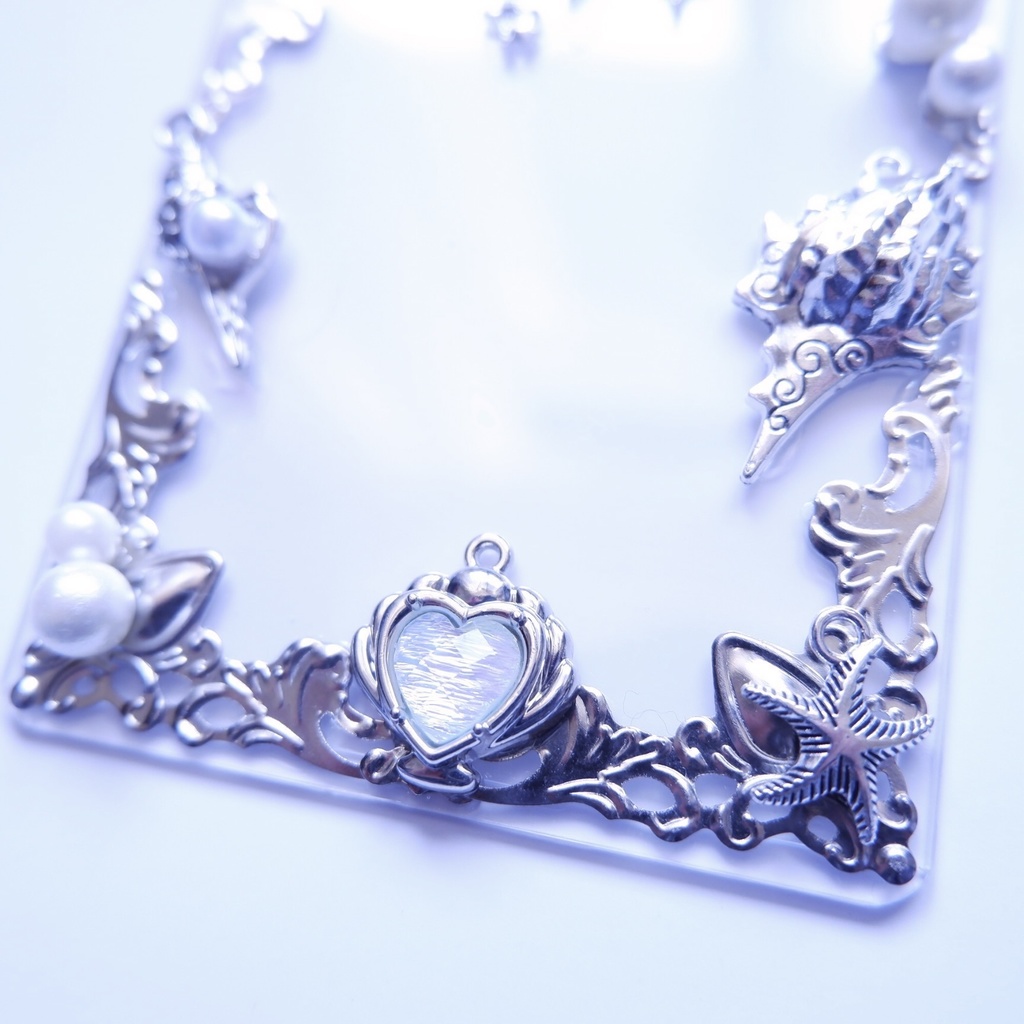 【B8】クラゲのトレカケース🪼🫧(シェルハート)