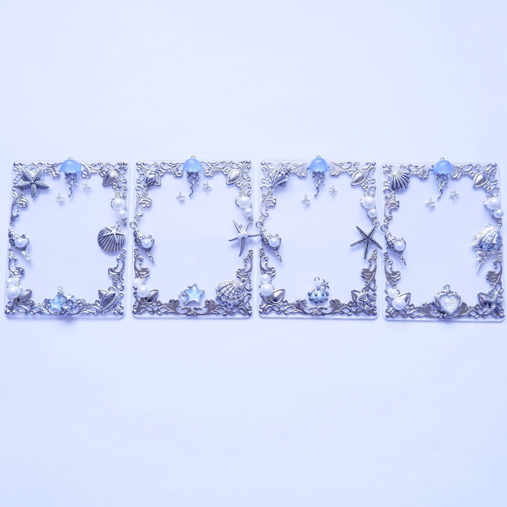 【B8】クラゲのトレカケース🪼🫧(シェルハート)