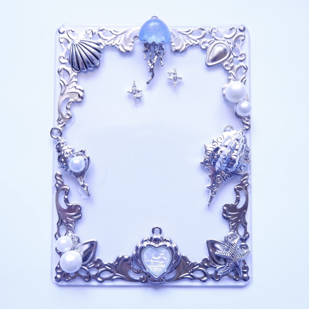 【B8】クラゲのトレカケース🪼🫧(シェルハート)