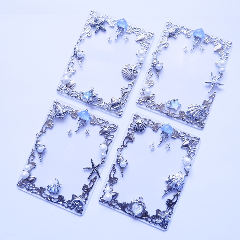 【B8】クラゲのトレカケース🪼🫧(シェルハート)