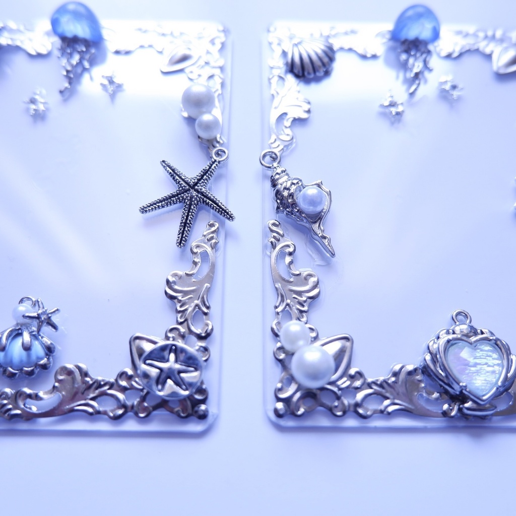 【B8】クラゲのトレカケース🪼🫧(シェルハート)