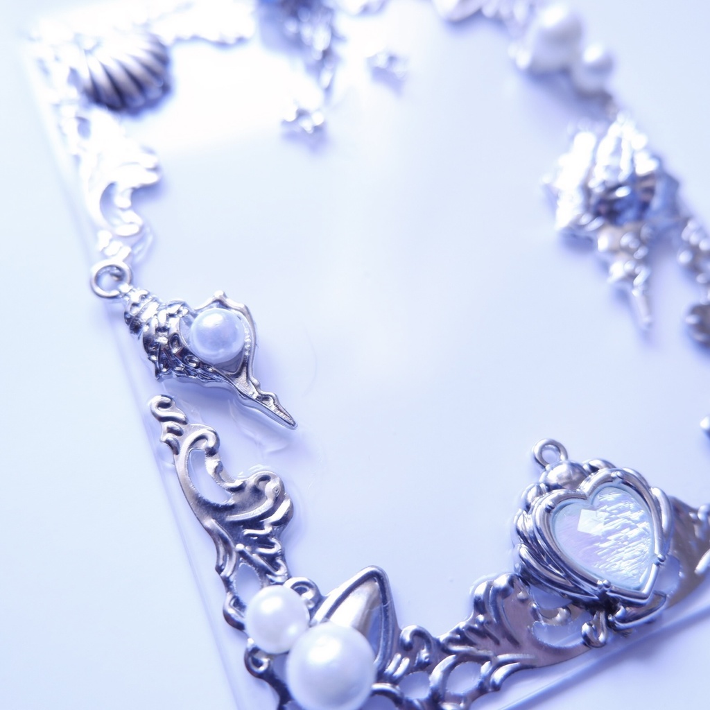 【B8】クラゲのトレカケース🪼🫧(シェルハート)