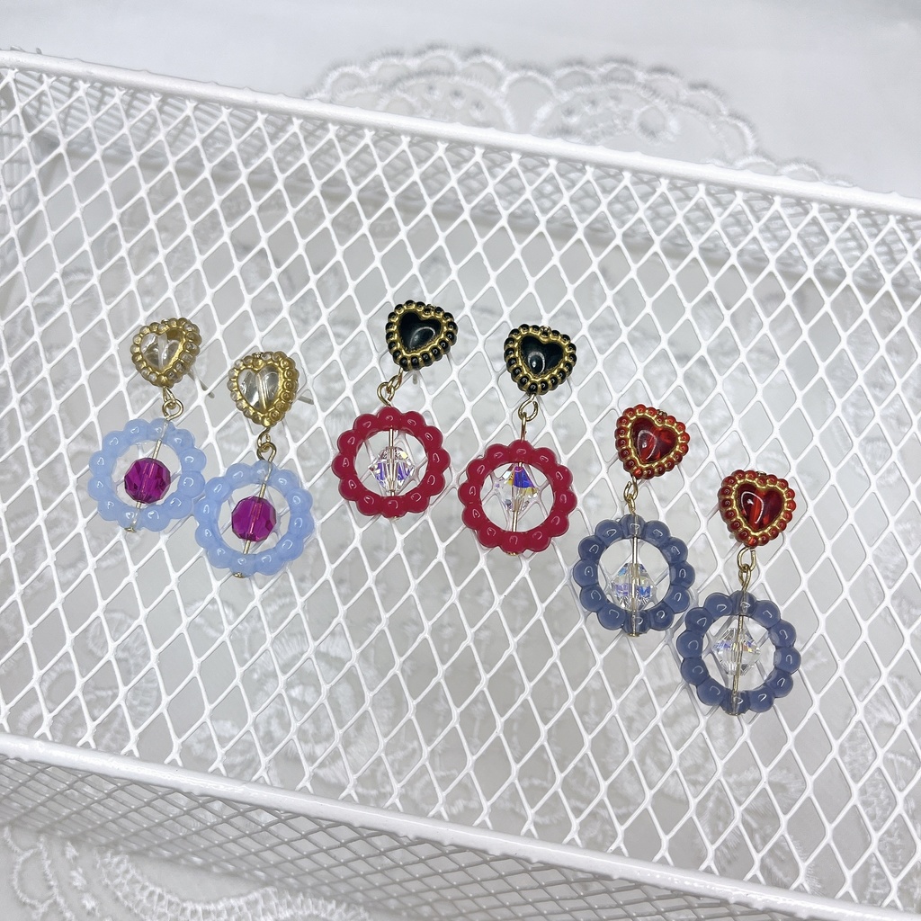 【SMC組】イメージビーズピアス/イヤリング