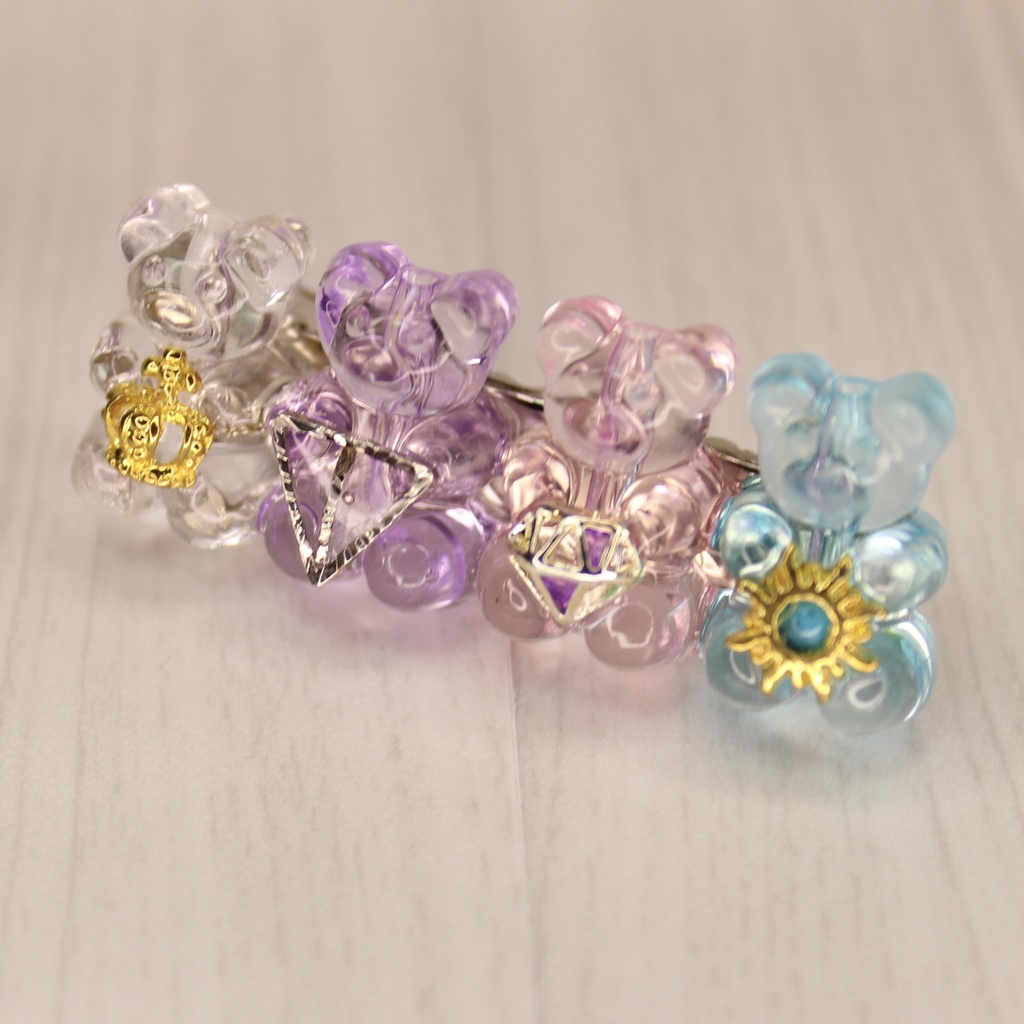 【ROF-MAO】ベアーグミ風ヘアクリップ