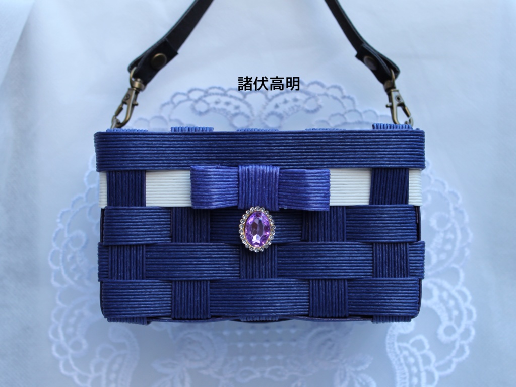 【DS / 長野県警】ミニかごバッグ