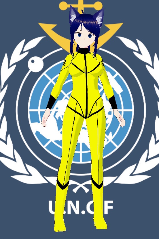 ヤマト（リメイク）　艦内服（生活班）　Vroid用