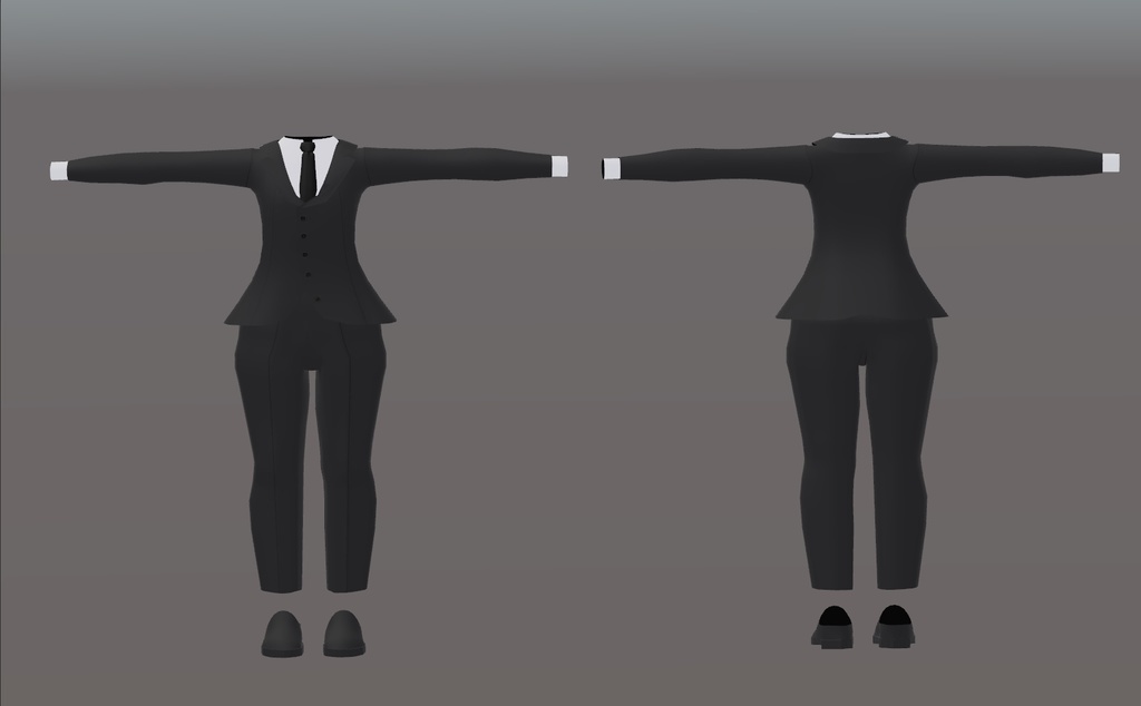 【狐雪ちゃん用】ビジネススーツ