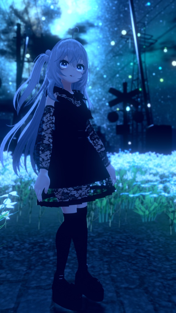 【狐雪ちゃん対応】ゴシックドレス