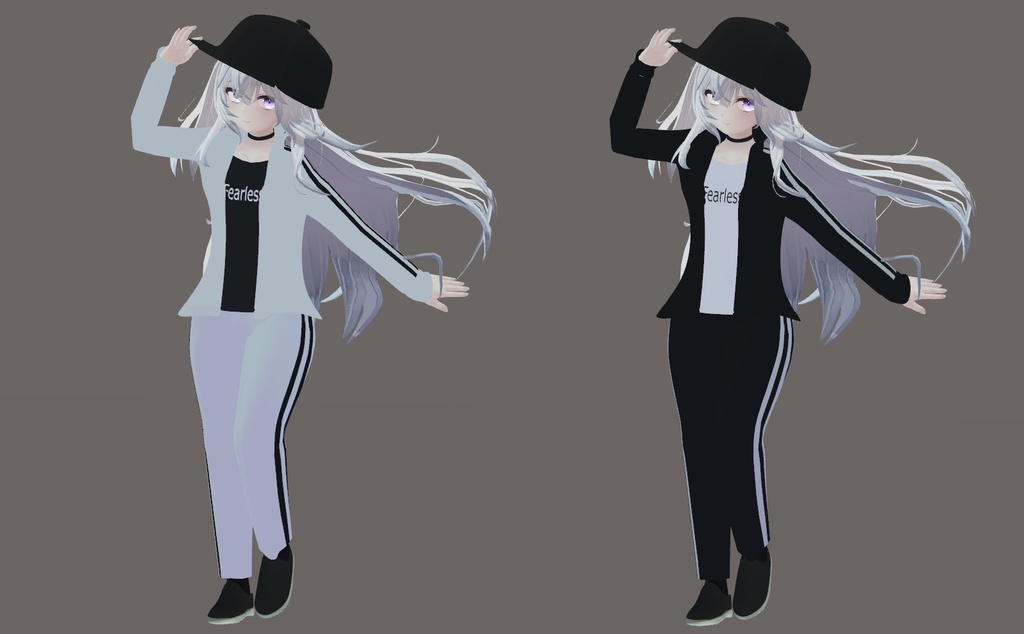 【狐雪ちゃん対応】ストリート コーデ