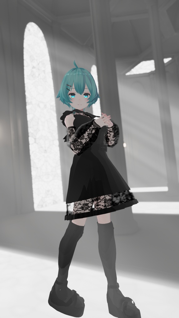 【薄荷ちゃん用】ゴシックドレス