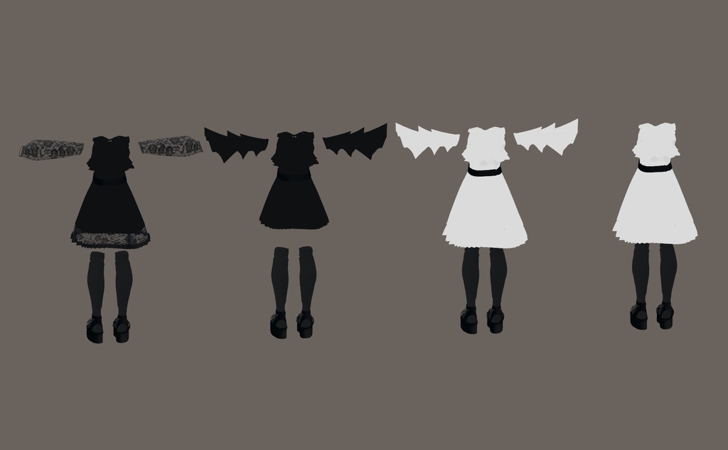 【薄荷ちゃん用】ゴシックドレス