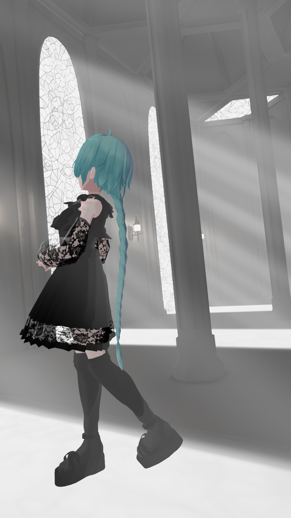 【薄荷ちゃん用】ゴシックドレス