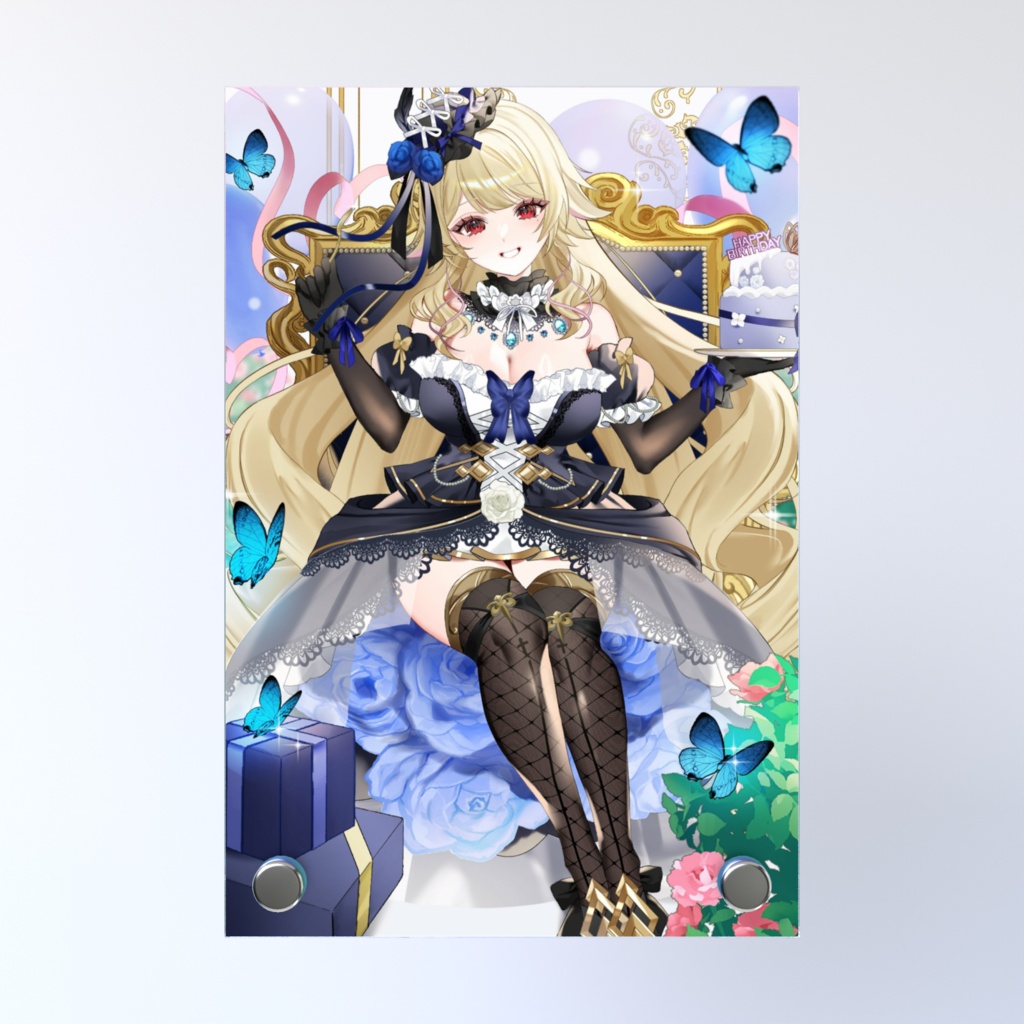 皇アゲハアクリルフォトパネル