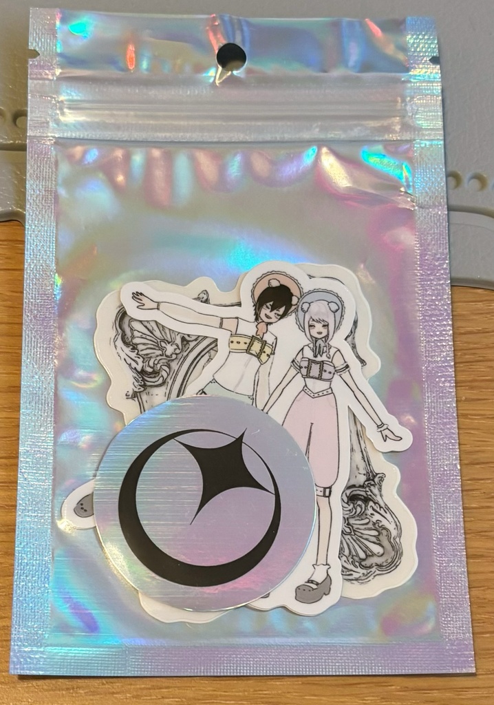 つきのわ家 ステッカーセットA