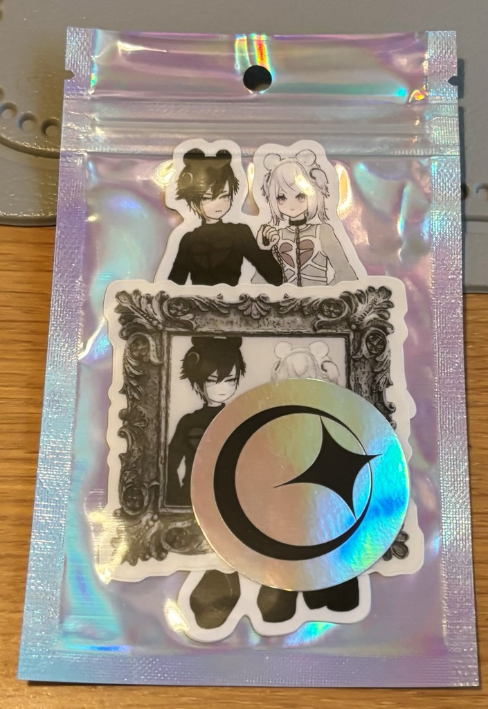 つきのわ家ステッカーセットB