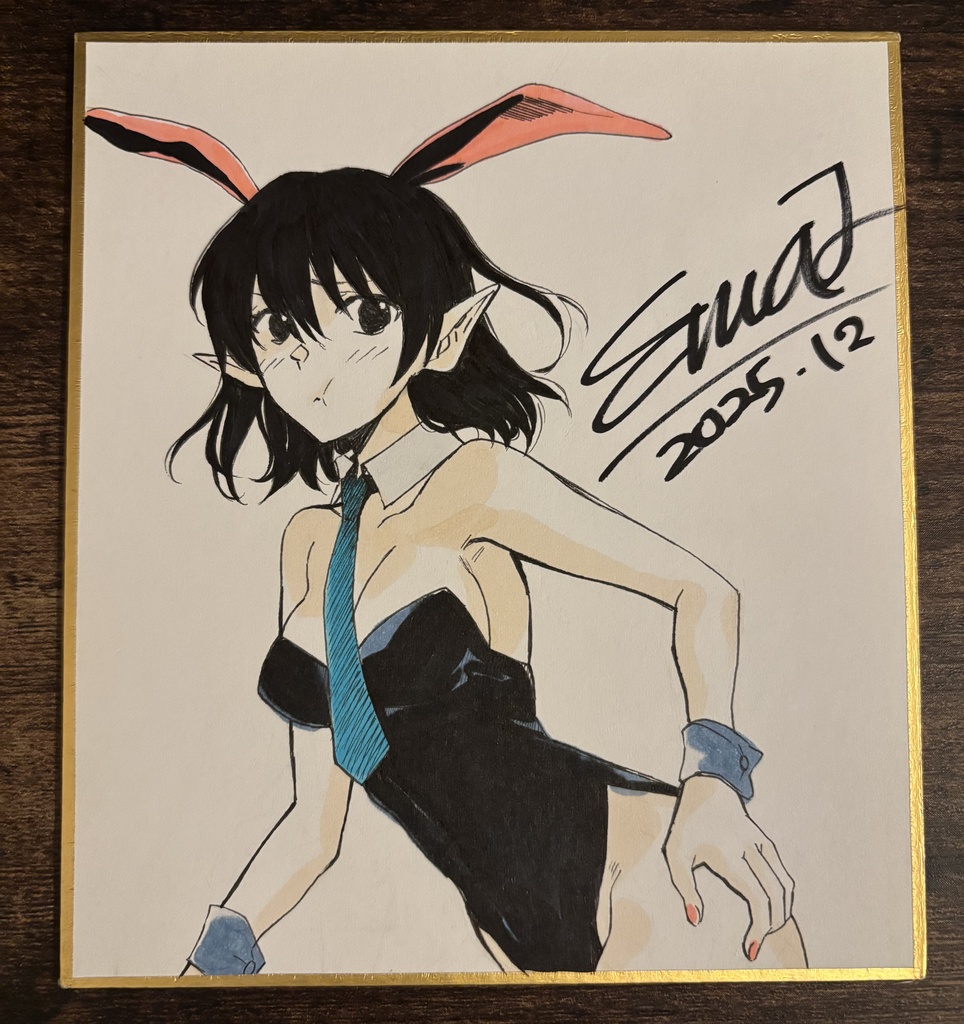 小サイズ◆直筆オリジナル色紙