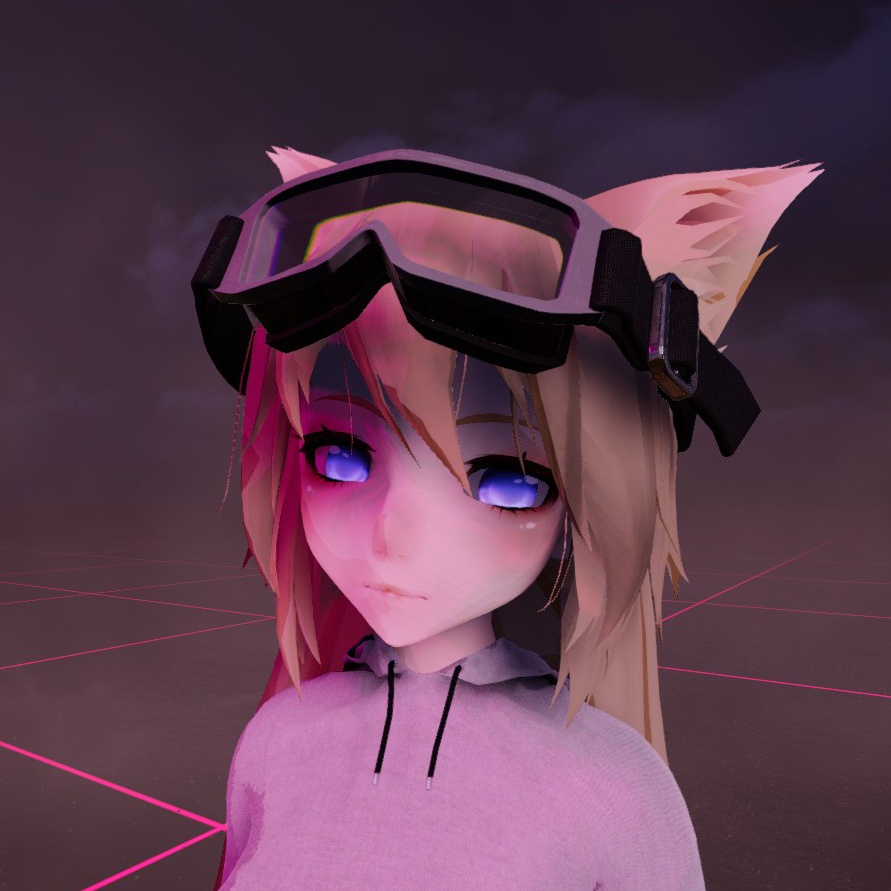 VRChat向け スキーゴーグル (Skiing goggles)