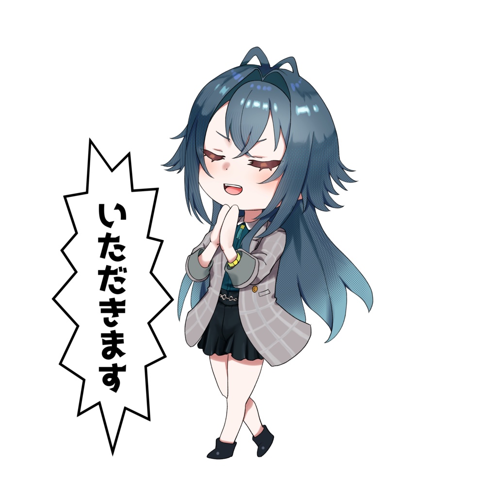 月村手毬いただきますアクスタ